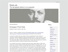 Tablet Screenshot of fitzek.net
